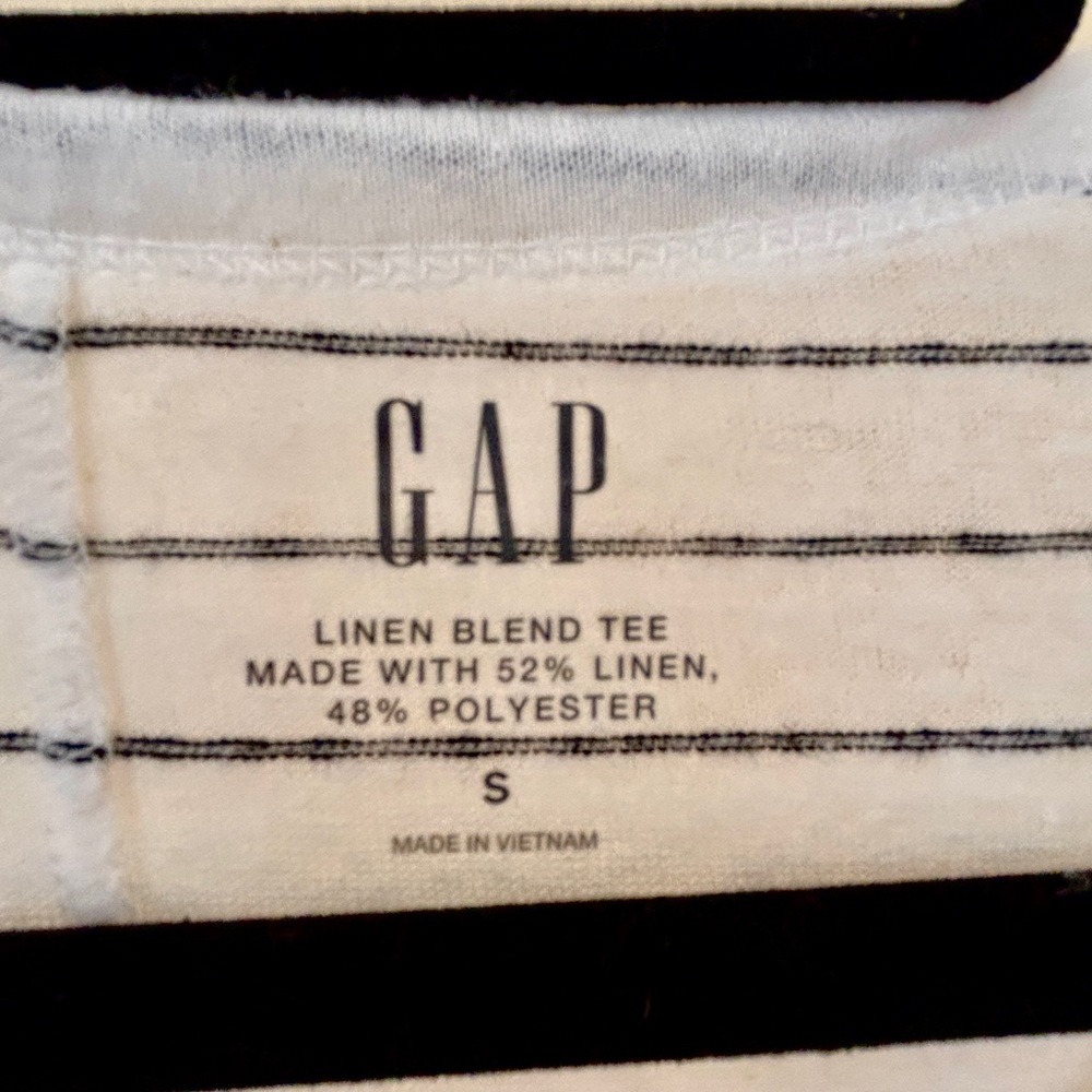 Gap linen-blend T Short sleeves size S - Picture 3 of 4